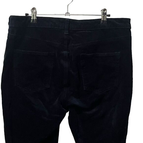 Anthropologie Pilcro Corduroy Pants Women’s 32 Navy High Rise Skinny Fall Casual - Picture 6 of 13